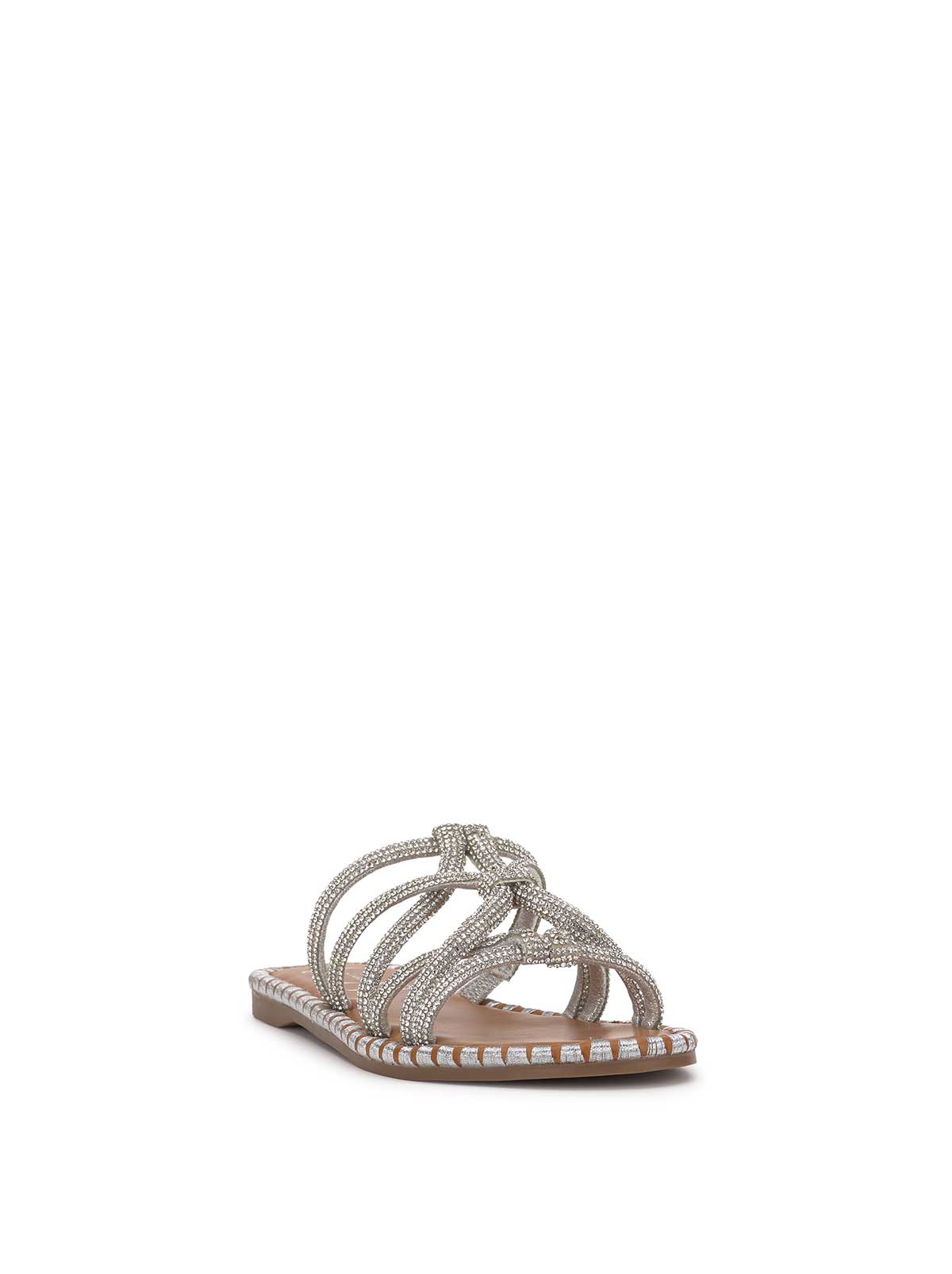 Briellea Embellished Sandal in Silver | Jessica Simpson Women