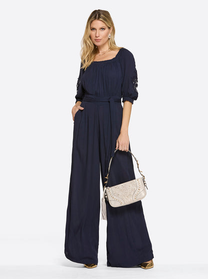 Nadia Jumpsuit in Night Sky | Jessica Simpson Women