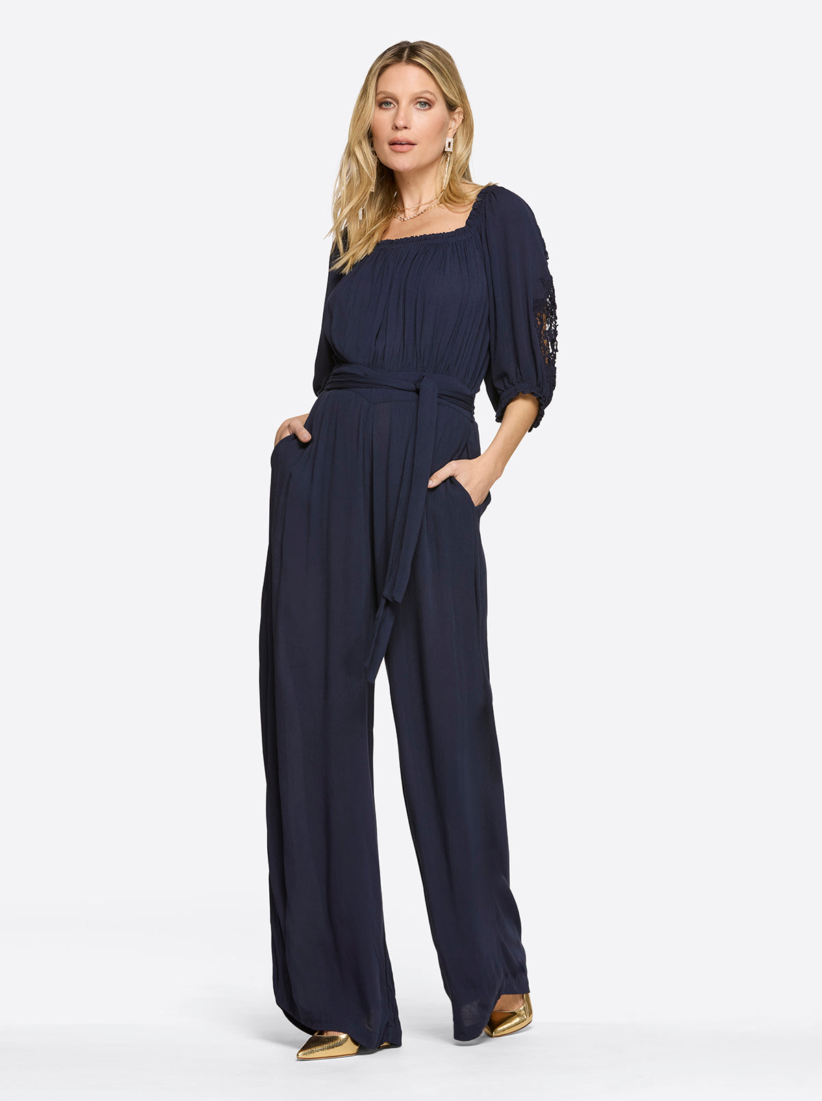 Nadia Jumpsuit in Night Sky | Jessica Simpson Women