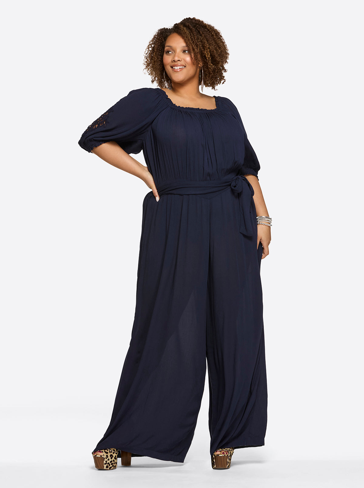 Nadia Jumpsuit in Night Sky | Jessica Simpson Women