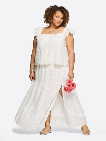 Violetta Top in Gardenia | Jessica Simpson Women
