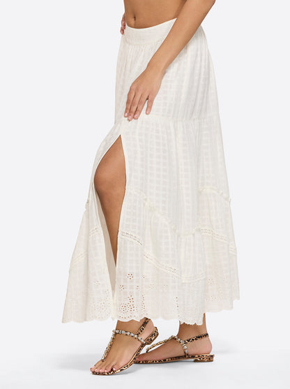 Paula Maxi Skirt in Gardenia | Jessica Simpson Women