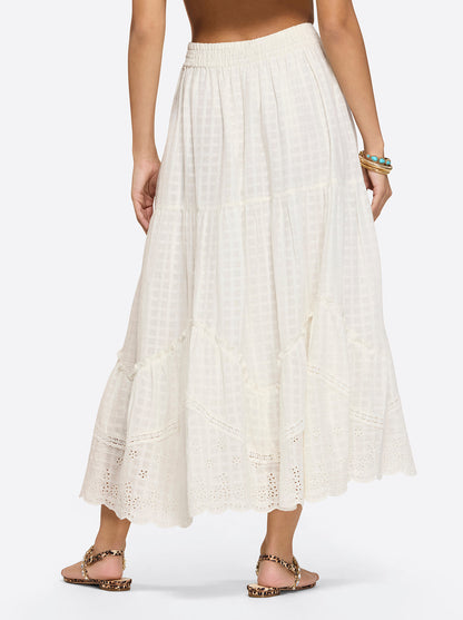 Paula Maxi Skirt in Gardenia | Jessica Simpson Women