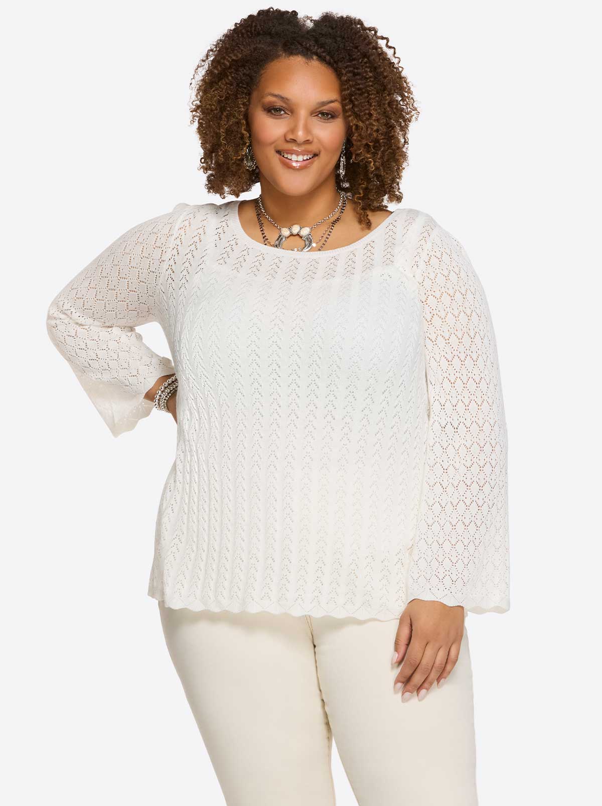 Dreamer Top in Gardenia | Jessica Simpson Women