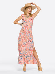 Raya Slip Dress in Blooming Pasture | Jessica Simpson Women