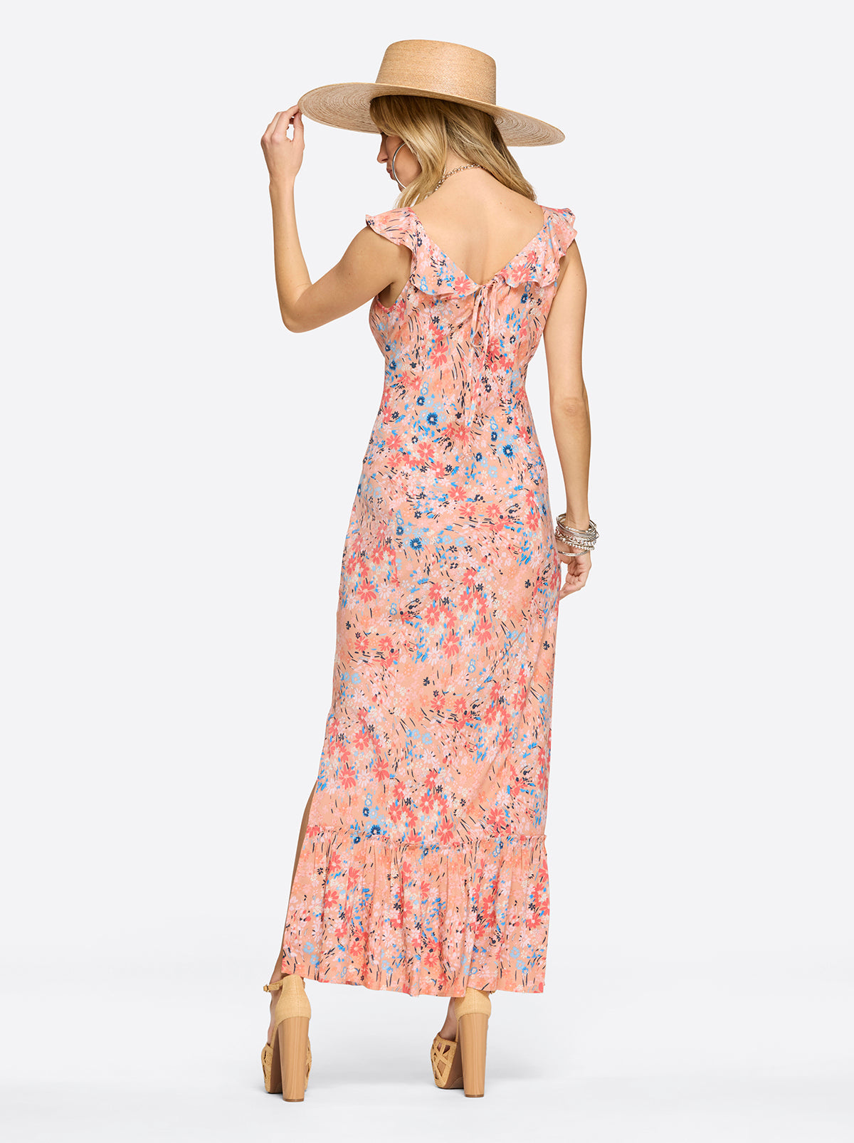 Raya Slip Dress in Blooming Pasture | Jessica Simpson Women