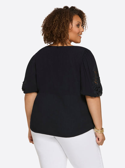 Eloise Blouse in Night Sky | Jessica Simpson Women