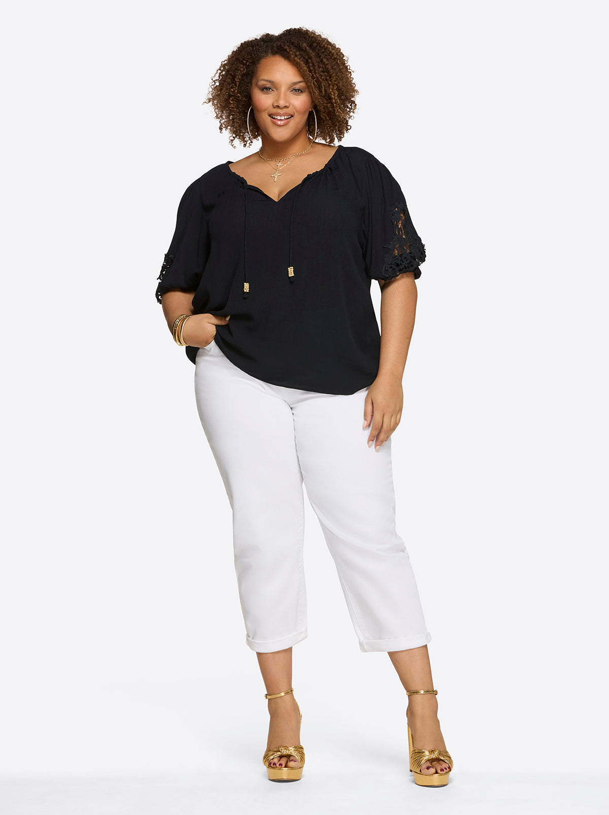 Eloise Blouse in Night Sky | Jessica Simpson Women