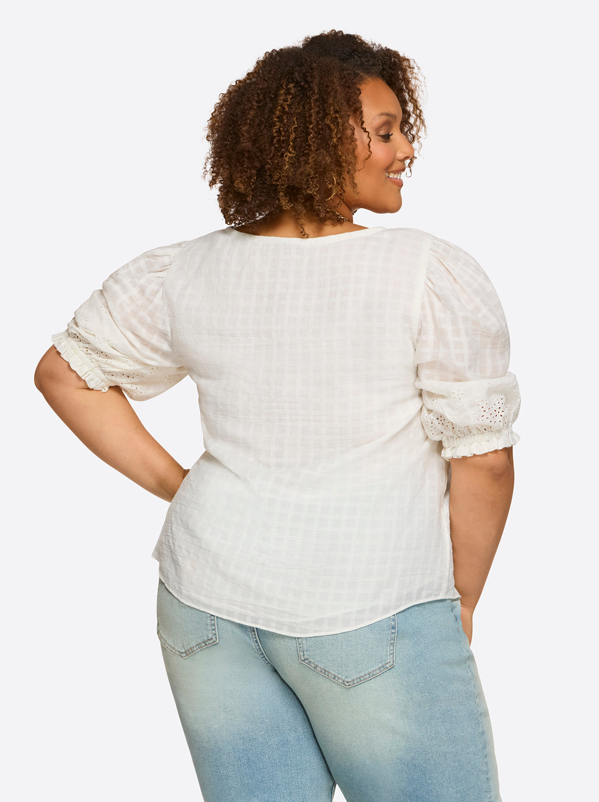 Sibyl Top in Gardenia | Jessica Simpson Women