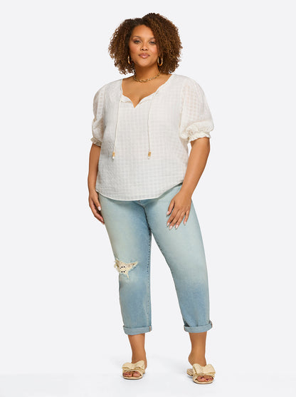 Sibyl Top in Gardenia | Jessica Simpson Women