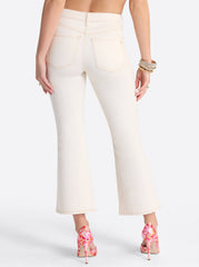 Charmed Ankle Flare in Ecru | Jessica Simpson Women