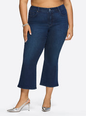 Charmed Ankle Flare in Blue Flame | Jessica Simpson Women