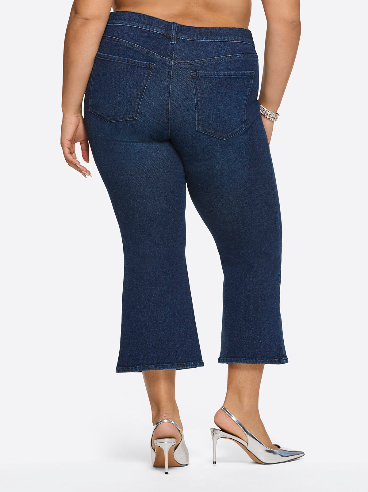 Charmed Ankle Flare in Blue Flame | Jessica Simpson Women