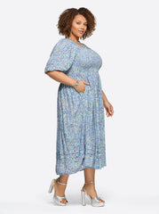Simona Dress in Decorative Blossoms | Jessica Simpson Women