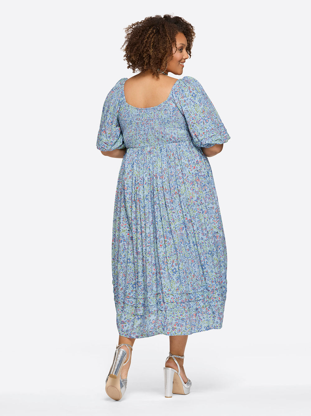 Simona Dress in Decorative Blossoms | Jessica Simpson Women