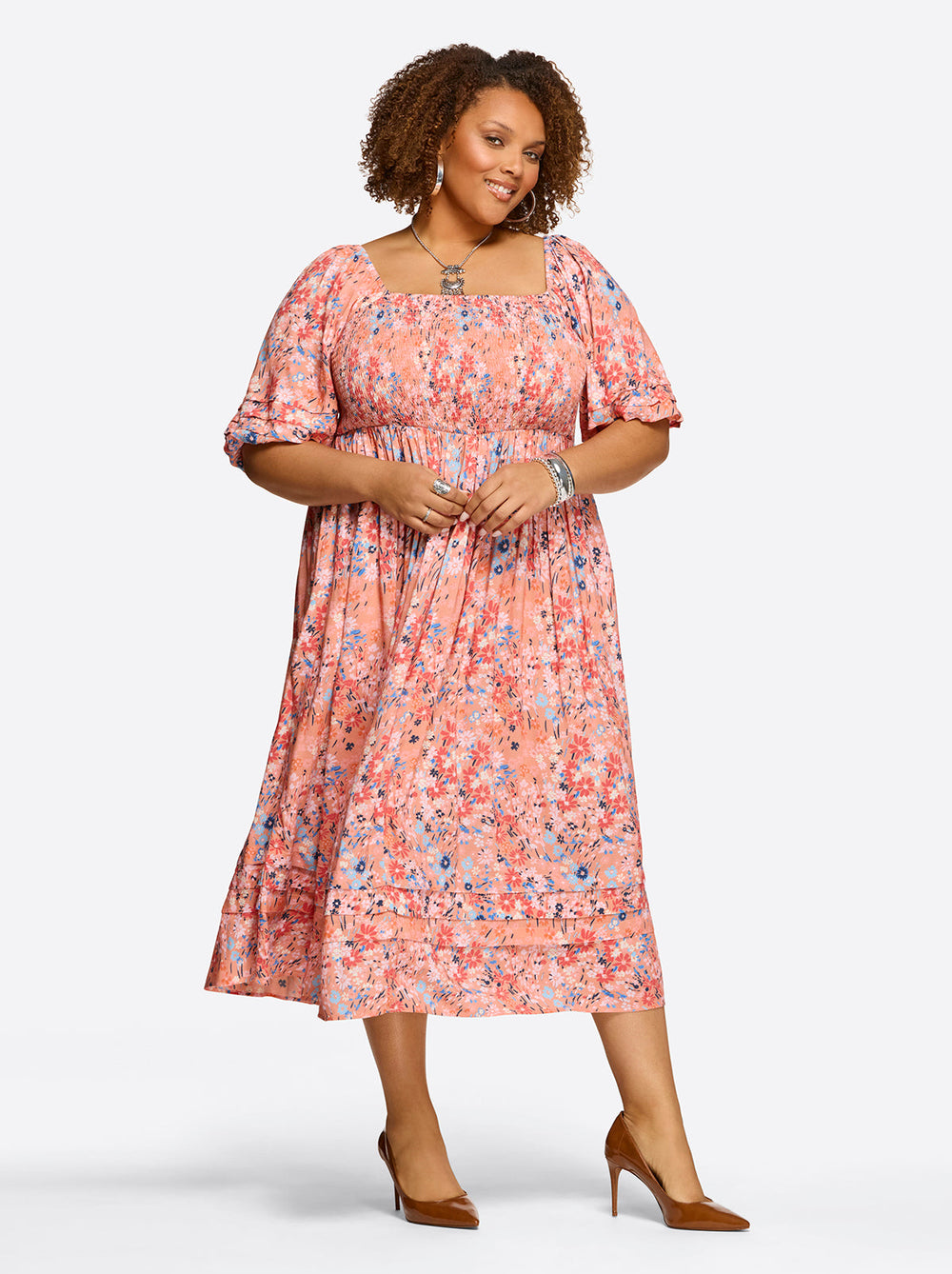 Simona Dress in Blooming Pasture | Jessica Simpson Women