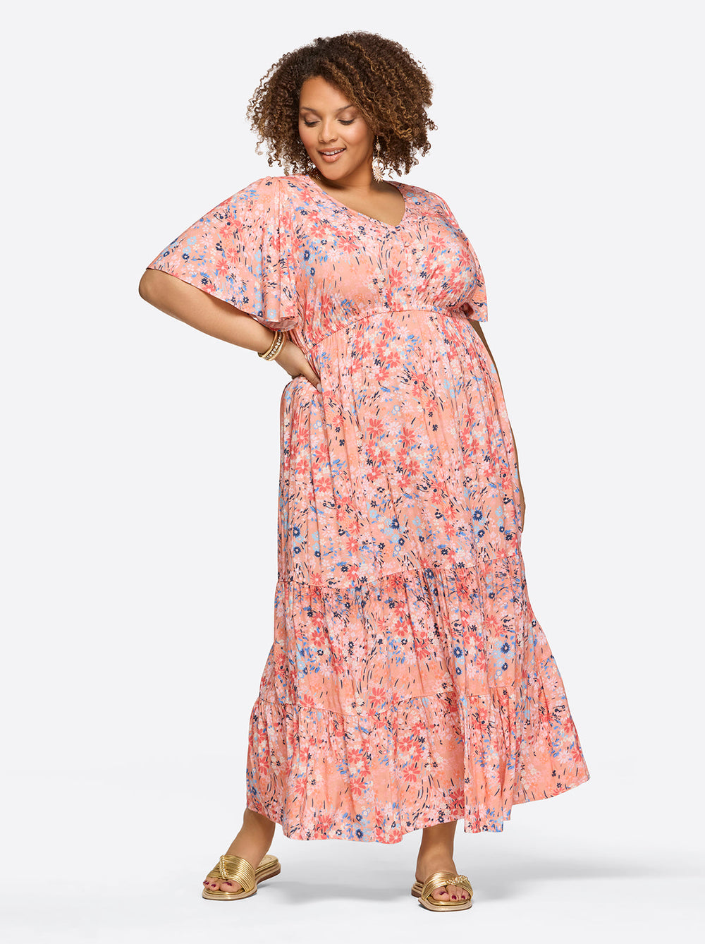 Naomi Dress in Blooming Pasture | Jessica Simpson Women