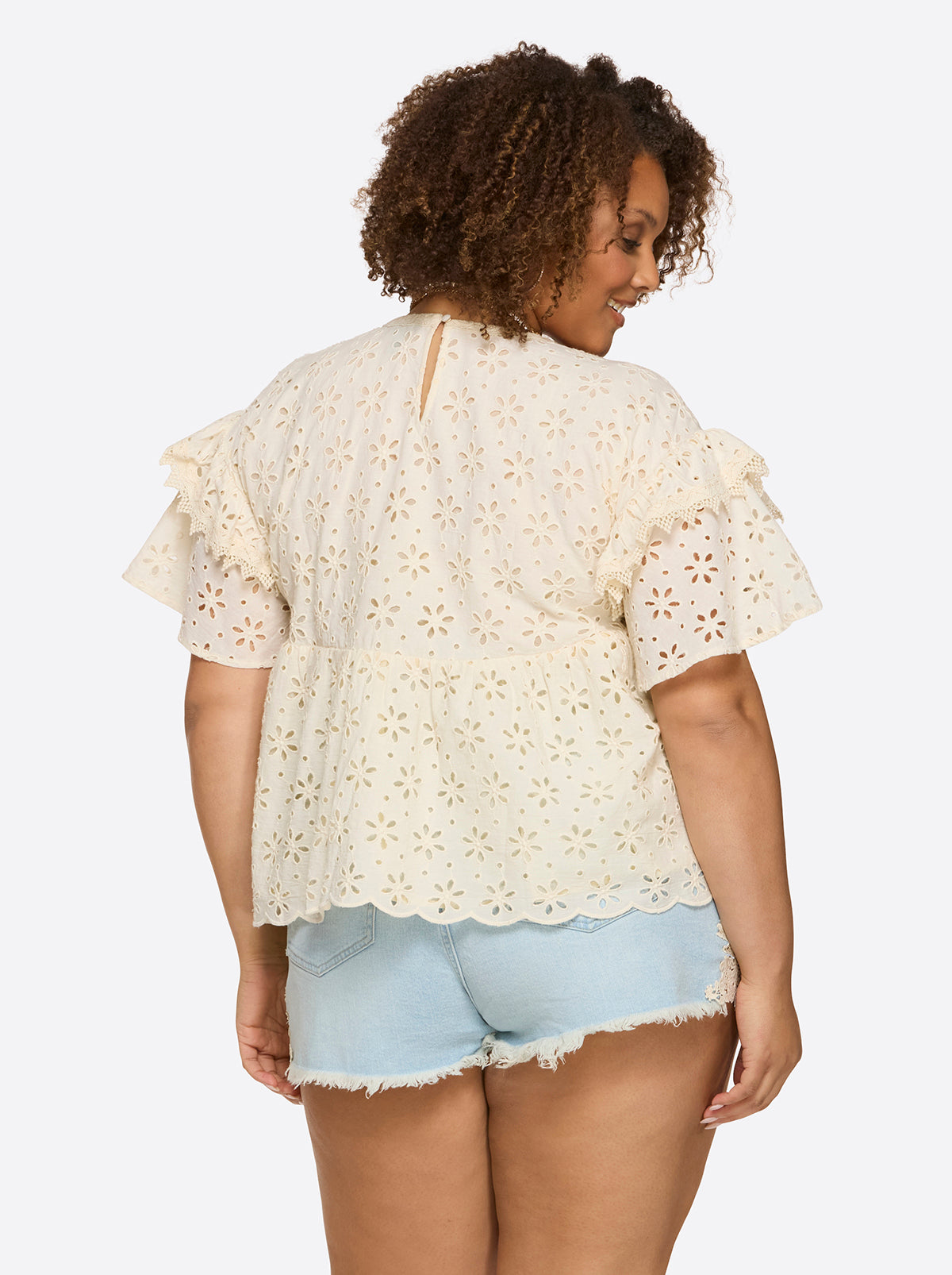 Mareike Top in Parchment | Jessica Simpson Women