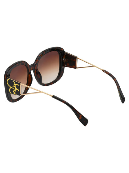 Oversized Oval Sunglasses in Tortoise | Jessica Simpson Accessories