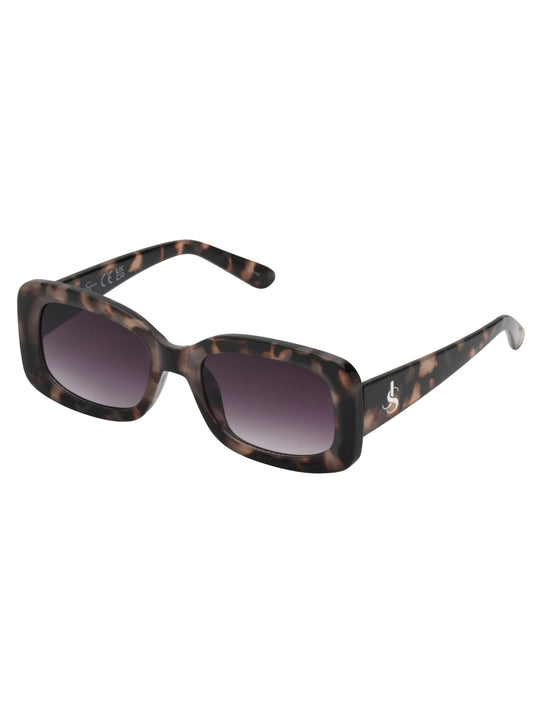 Retro Sunglasses in Oatmeal Tortoise | Jessica Simpson Accessories