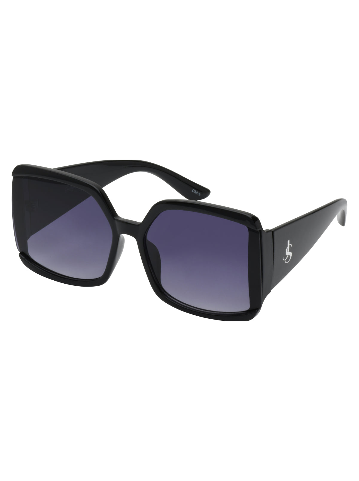 Stylish Square Sunglasses in Black | Jessica Simpson Accessories
