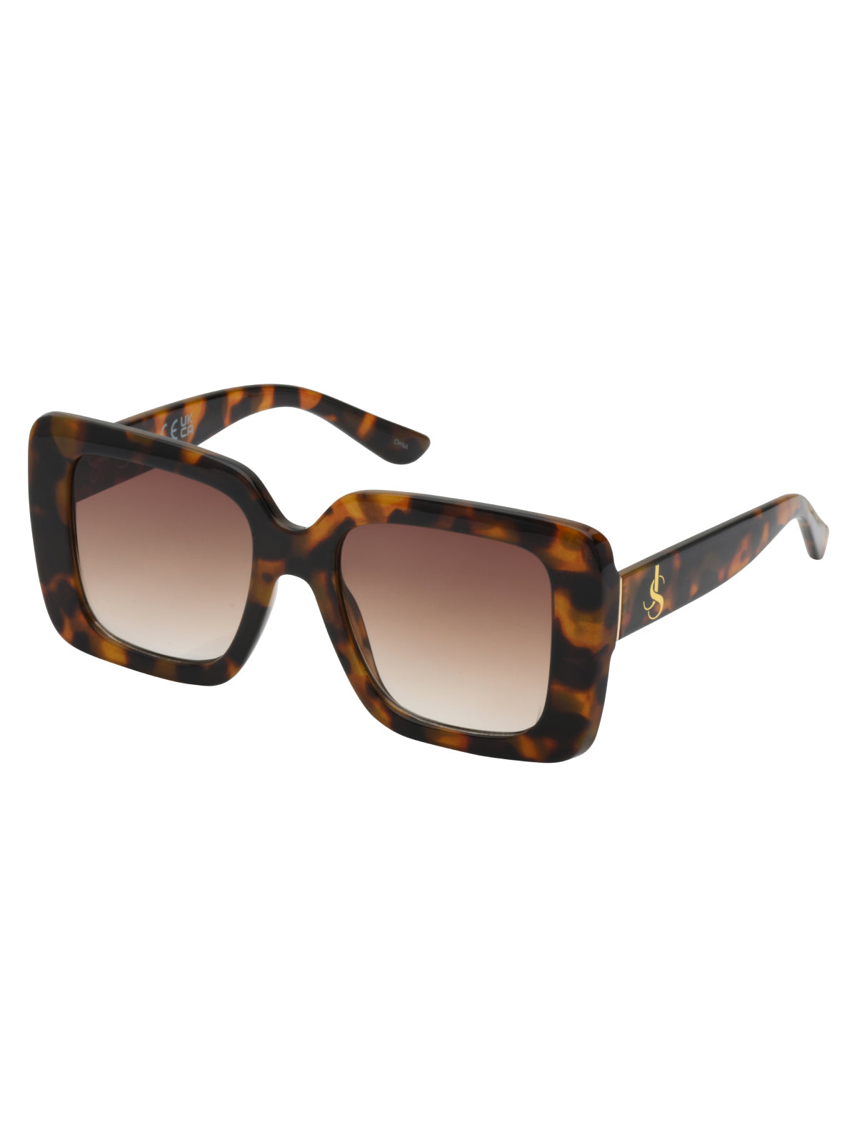 Fashionable Square Sunglasses in Tortoise | Jessica Simpson Accessories