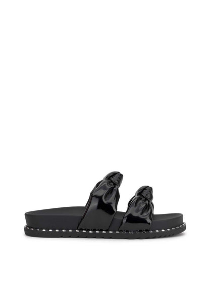 Caralyna Flat Sandal in Black | Jessica Simpson Women