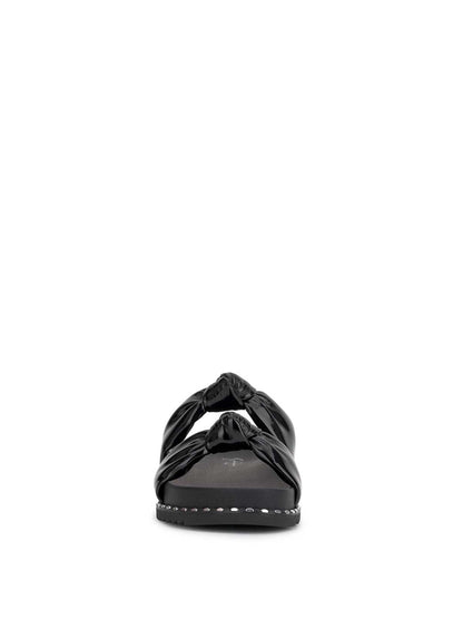 Caralyna Flat Sandal in Black | Jessica Simpson Women