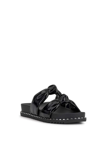 Caralyna Flat Sandal in Black | Jessica Simpson Women