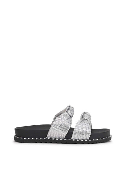 Caralyna Flat Sandal in Silver | Jessica Simpson Women