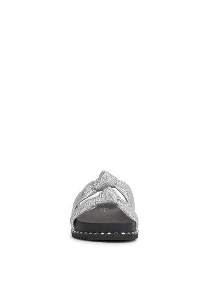 Caralyna Flat Sandal in Silver | Jessica Simpson Women