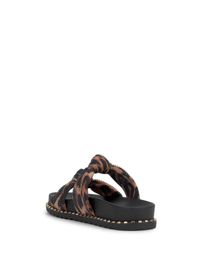 Caralyna Flat Sandal in Leopard | Jessica Simpson Women