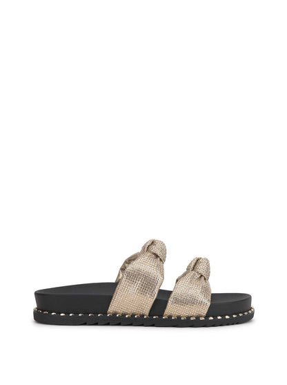 Caralyna Flat Sandal in Champagne | Jessica Simpson Women