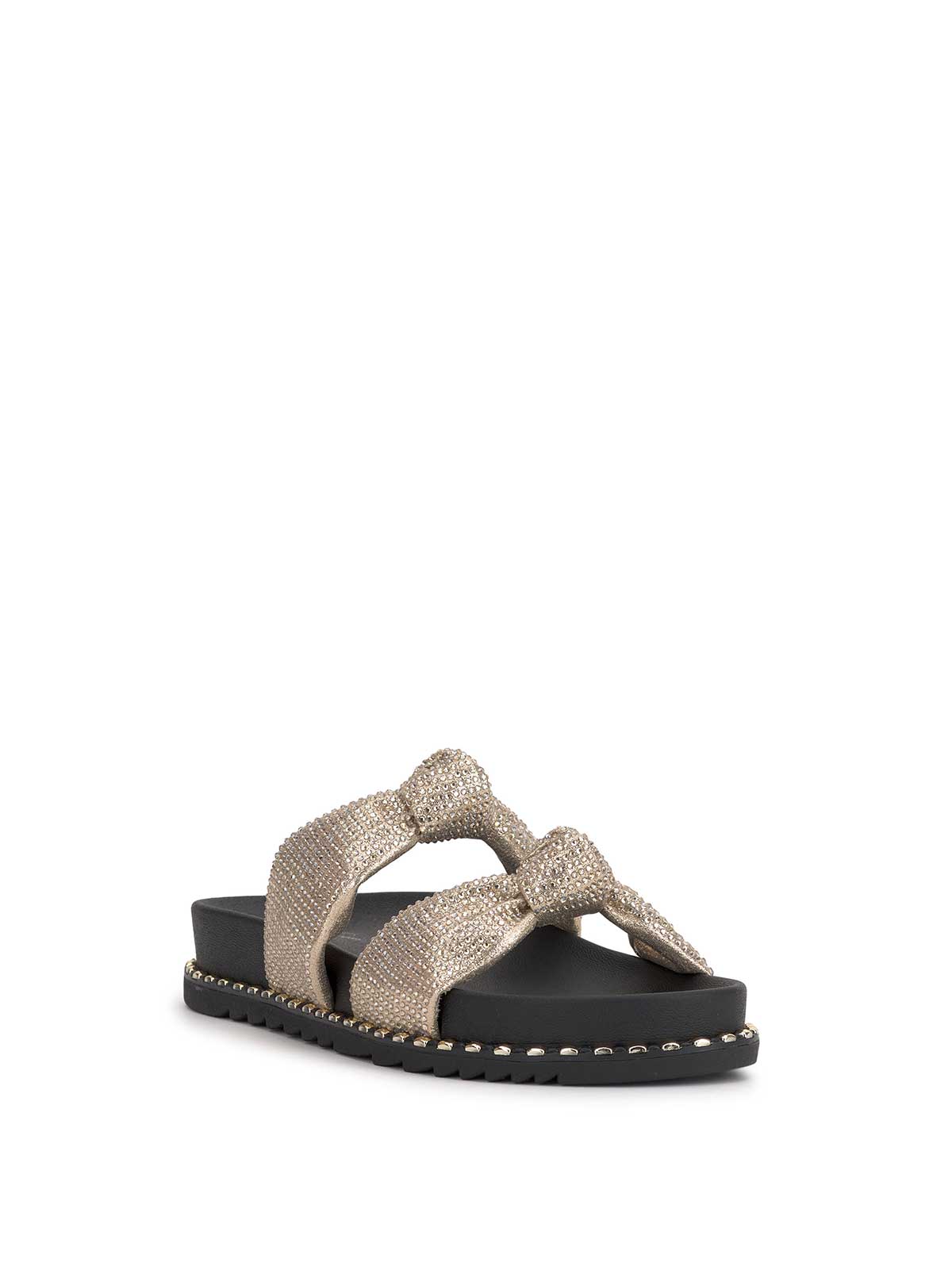 Caralyna Flat Sandal in Champagne | Jessica Simpson Women