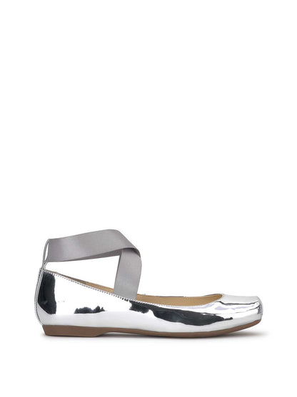 Mandalaye Ballet Flat in Silver | Jessica Simpson Women