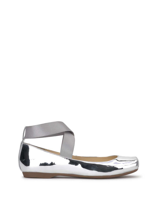 Mandalaye Ballet Flat in Silver | Jessica Simpson Women