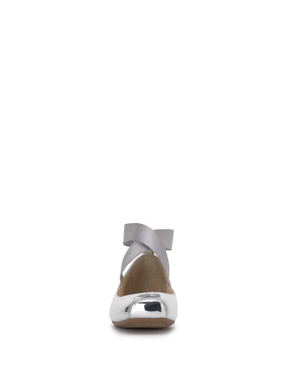 Mandalaye Ballet Flat in Silver | Jessica Simpson Women