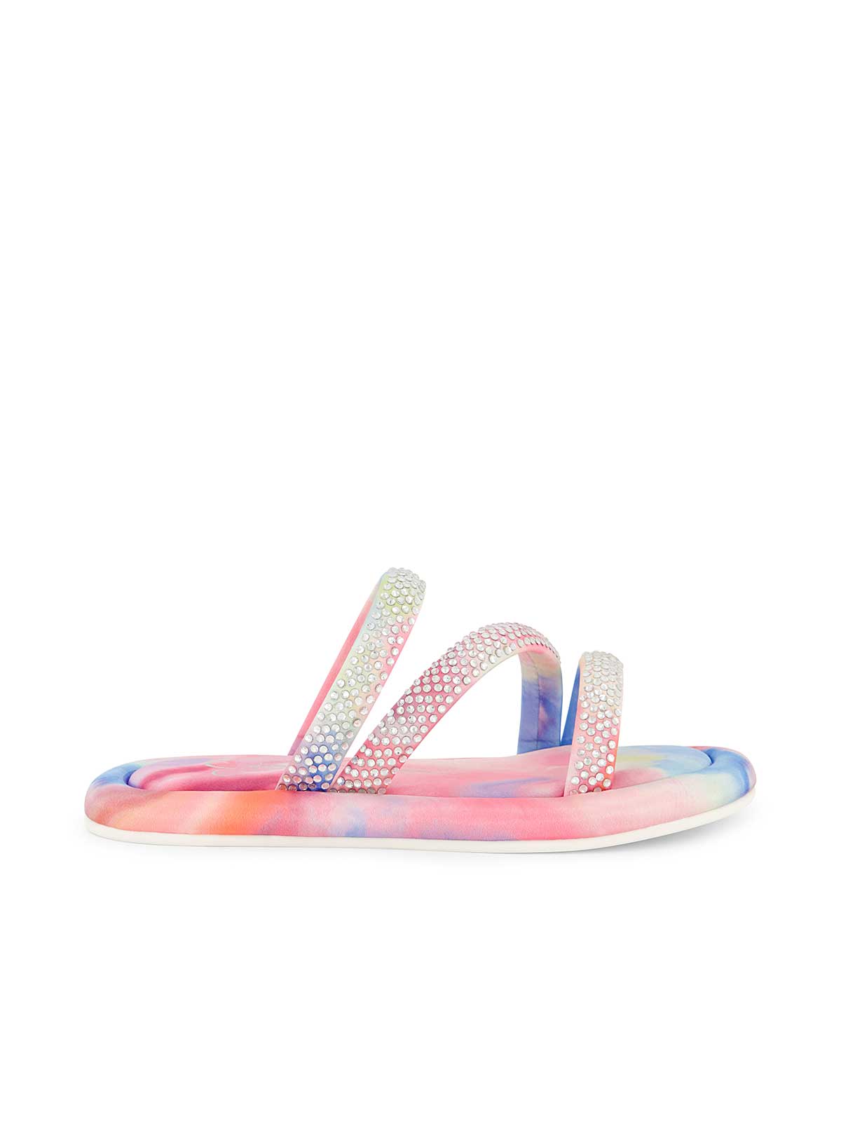 Girls' Kaylen Strap Slippers in Tie Dye | Jessica Simpson Women