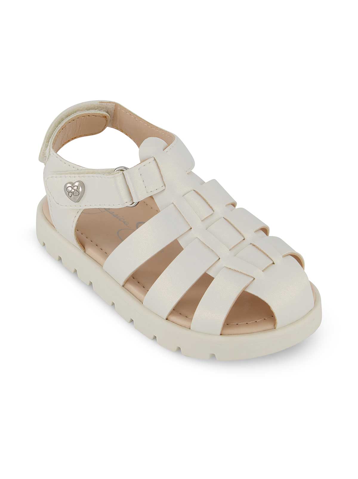 Toddler Tia Fisher Sandals in White | Jessica Simpson Women
