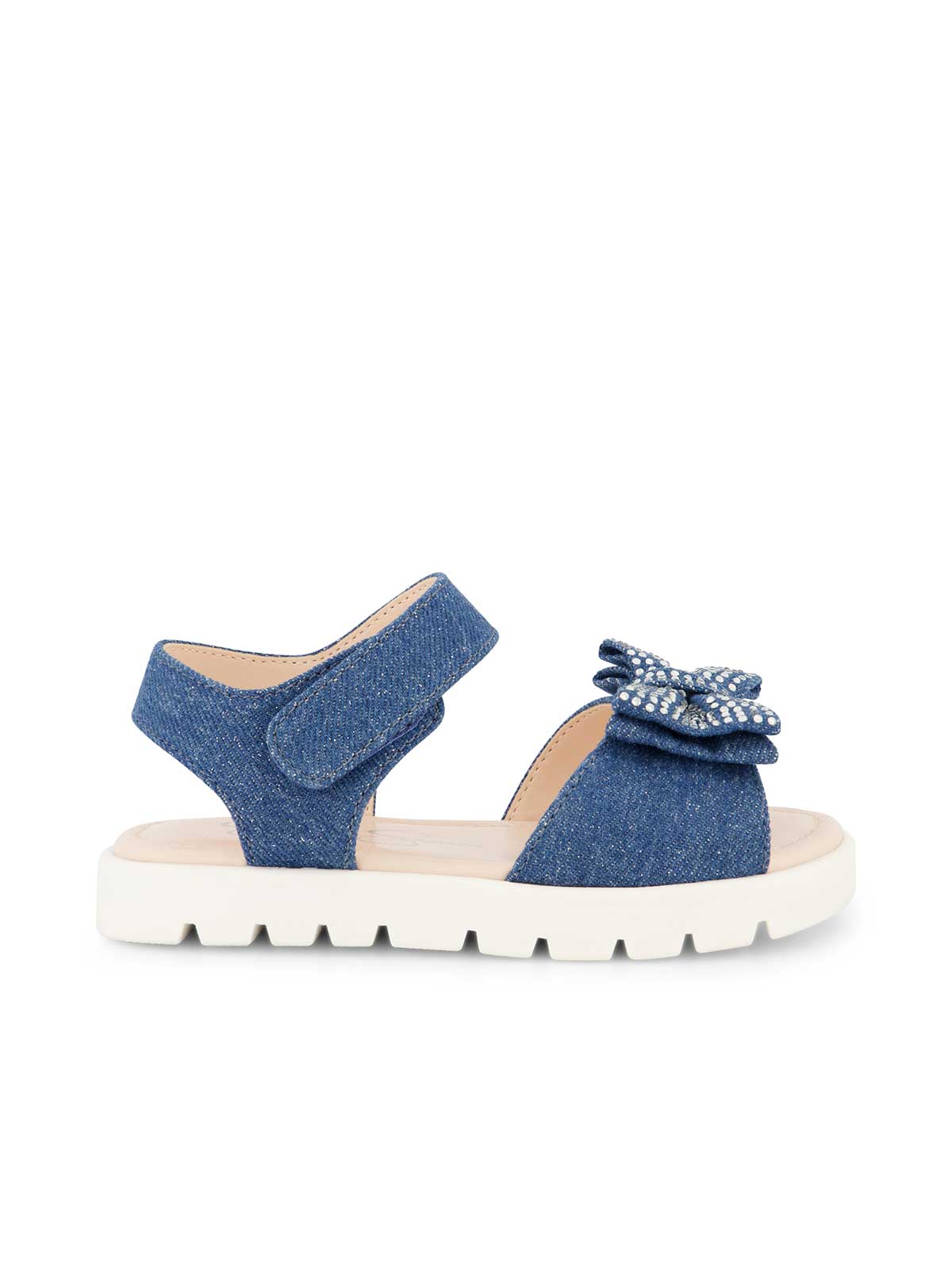 Toddler Tia Shine Sandals in Blue Denim | Jessica Simpson Women