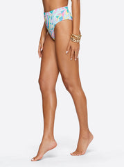 High Waist Bottom in Powder Blue Multi | Jessica Simpson Women