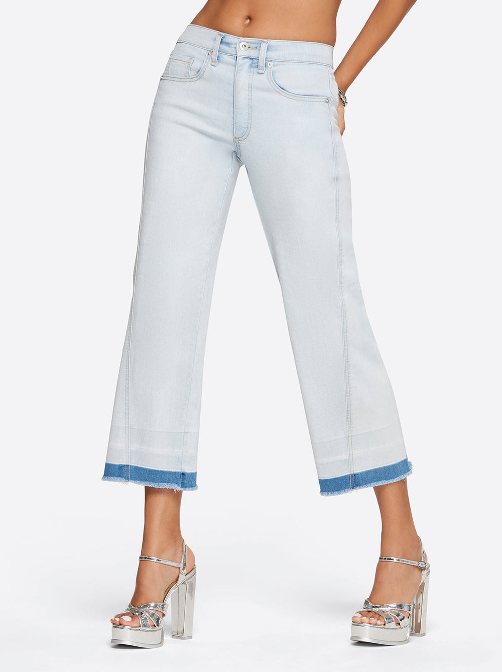 Melody Wide Leg Crop in Rejoice | Jessica Simpson Women