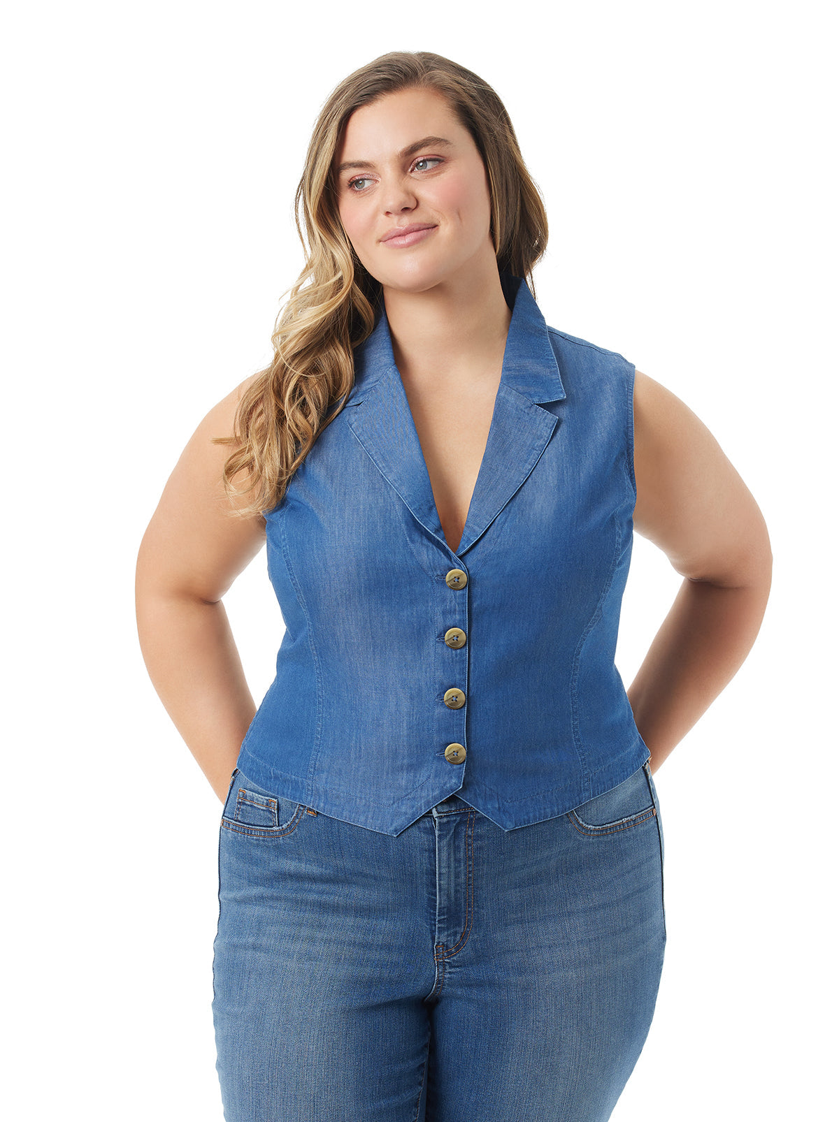 Embla Vest in Lovey Dovey | Jessica Simpson Women
