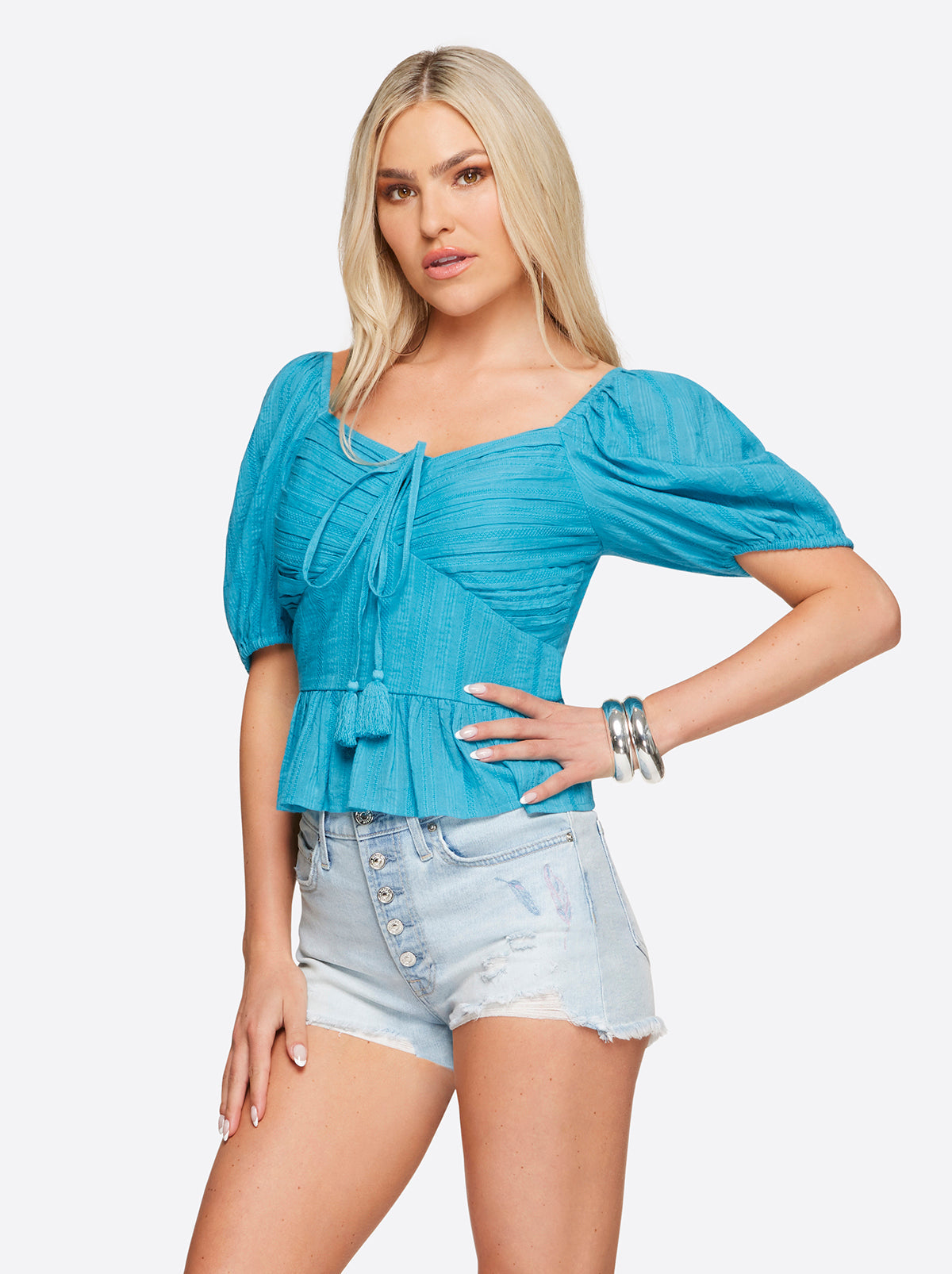 Ami Halter Top in Pagoda Blue | Jessica Simpson Women