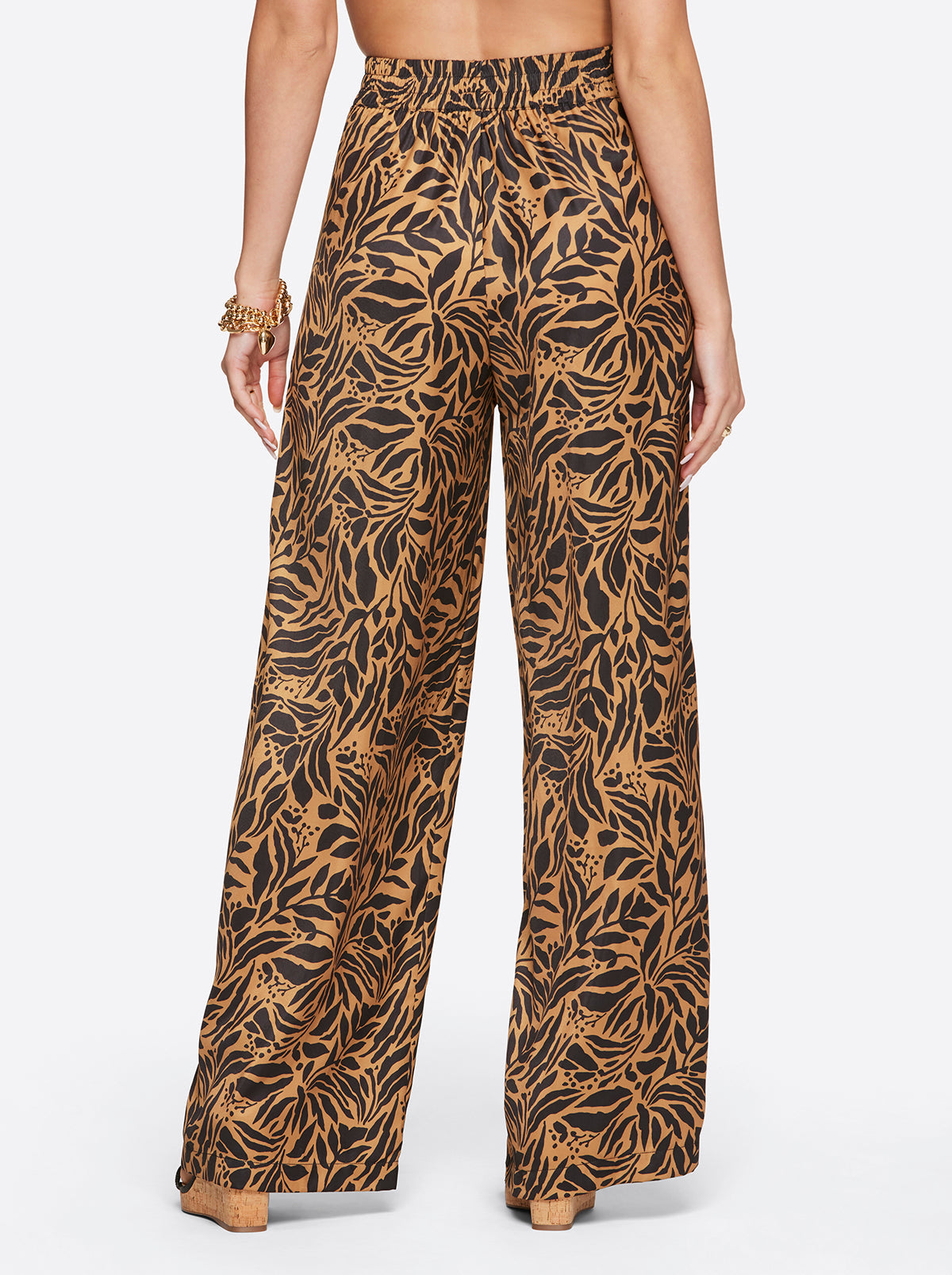Winnie Wide Leg Pants in Zebra Floral | Jessica Simpson Women