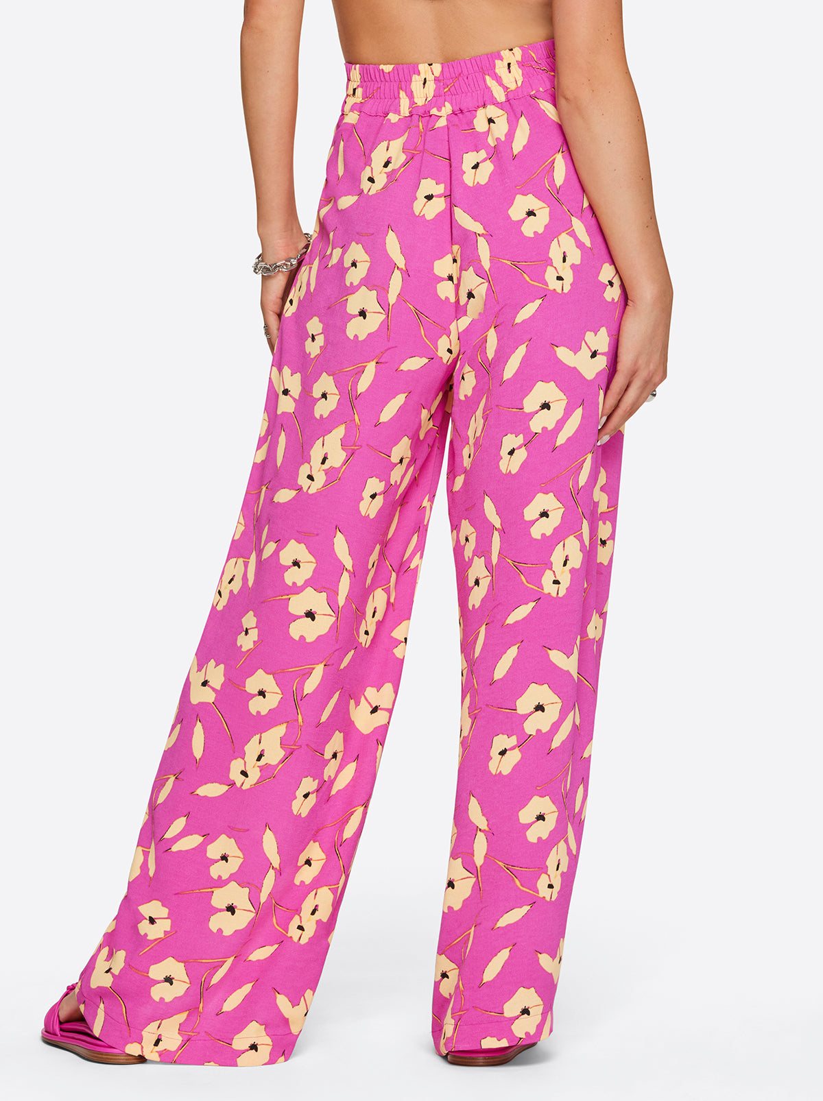 Winnie Wide Leg Pants in Withering Petals | Jessica Simpson Women