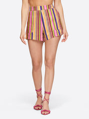 Eliana Short in Rainbow Stripe | Jessica Simpson Women