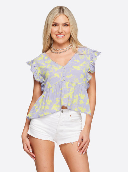 Peyton Top in Hidden Lotus | Jessica Simpson Women