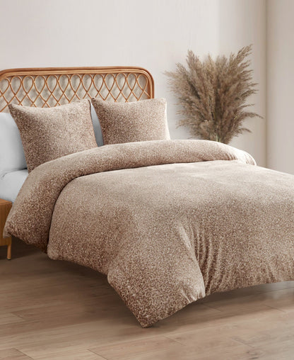 Leopard Printed Plush Comforter Set | Jessica Simpson Home
