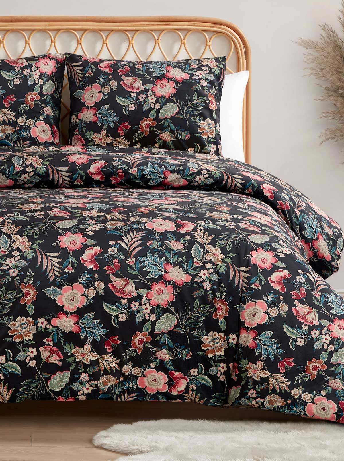 Arcadian Blooms Velvet Comforter Set | Jessica Simpson Home